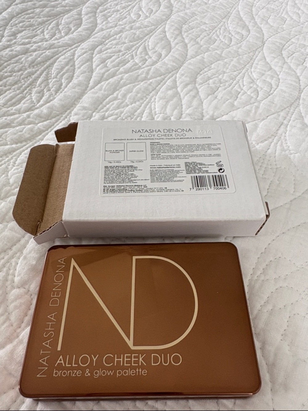 Natasha Denona Alloy Cheek Duo NIB